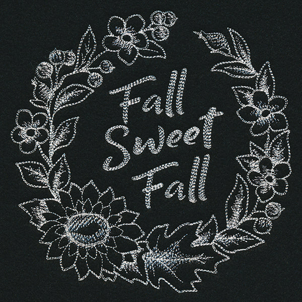 Autumn Wreath - Fall Sweet Fall