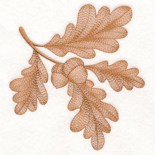 Magical Autumn Oak Leaves