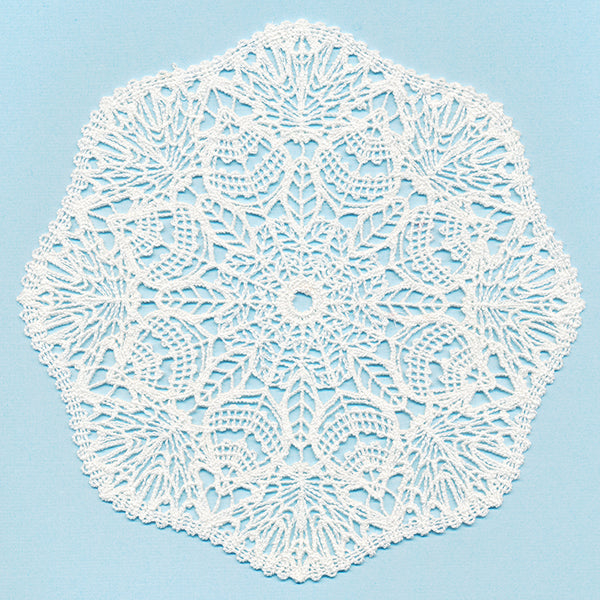 Delicate Autumn Doily (Battenburg)