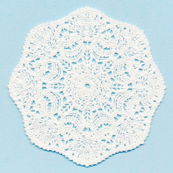 Delicate Autumn Doily (Battenburg)