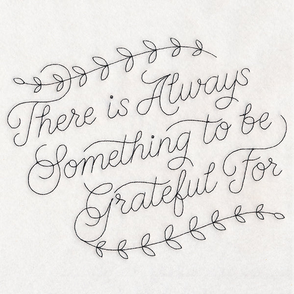 Something to Be Grateful For