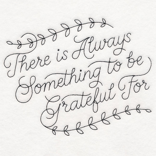 Something to Be Grateful For