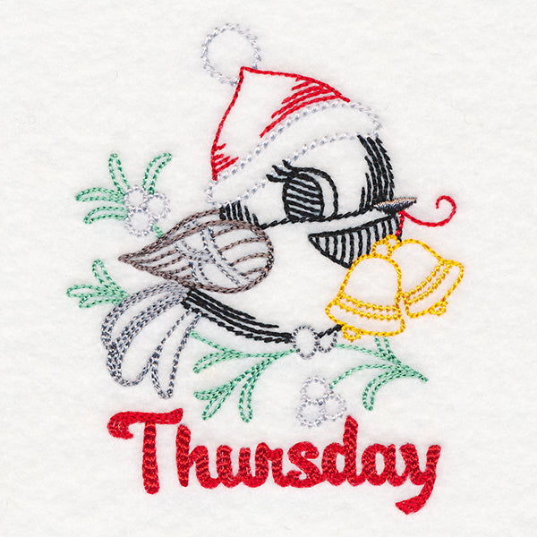 Christmas Chickadee - Thursday (Vintage)