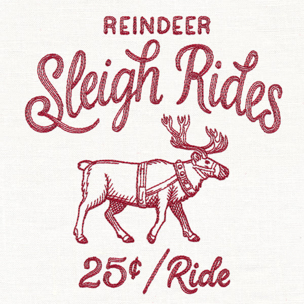 Merry Market - Reindeer Sleigh Rides