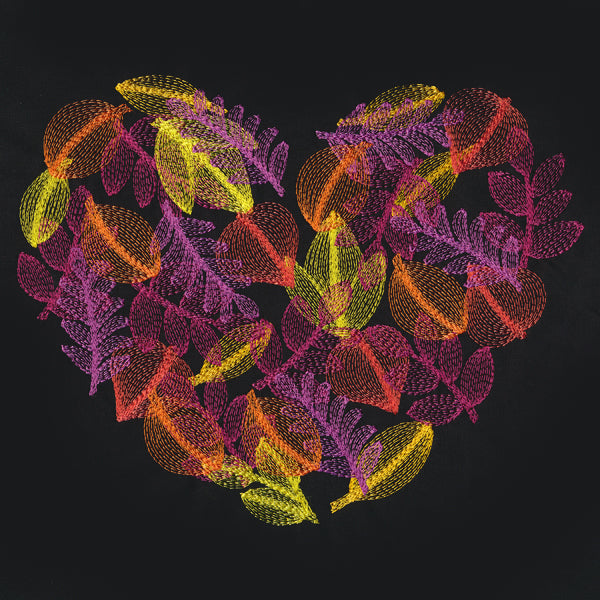 Leafy Autumn Heart