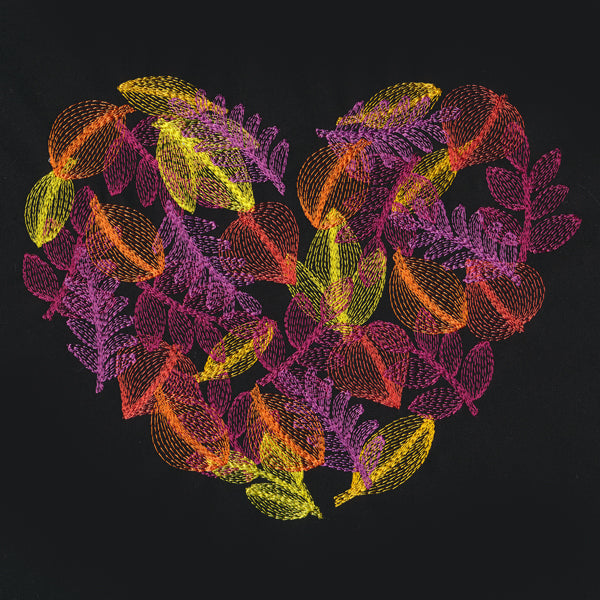 Leafy Autumn Heart
