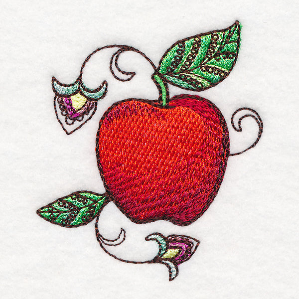 Autumn Jacobean Accent - Apple