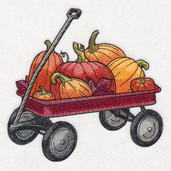 Retro Harvest Wagon