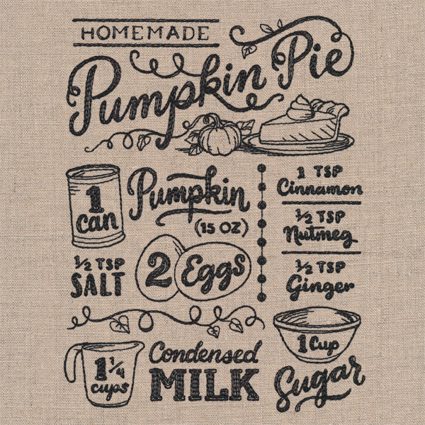 Homemade Pumpkin Pie Recipe