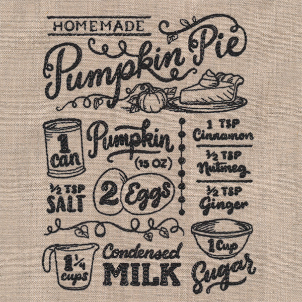 Homemade Pumpkin Pie Recipe