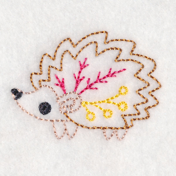 Woodland Charm Accent - Hedgehog (Vintage)