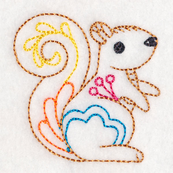 Woodland Charm Accent - Squirrel (Vintage)