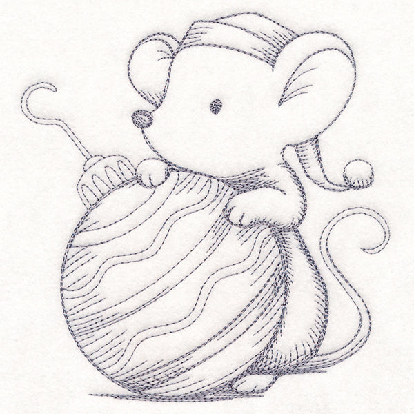 Jolly Mouse Etching