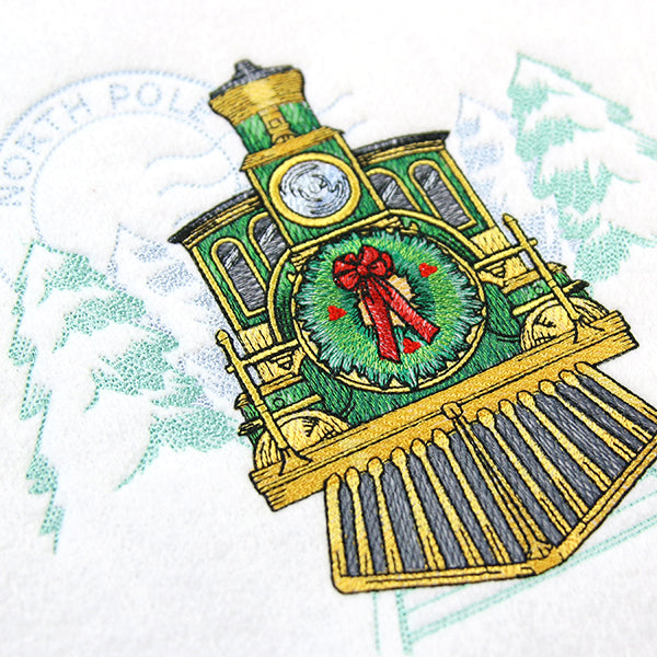 Retro Christmas Train