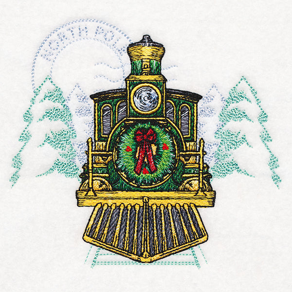 Retro Christmas Train