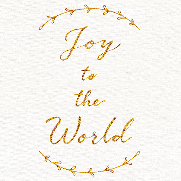 Festive Farmhouse - Joy to the World