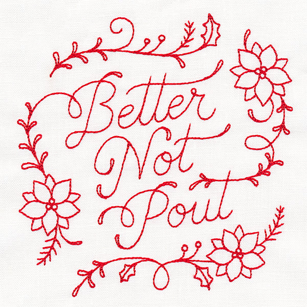 Better Not Pout
