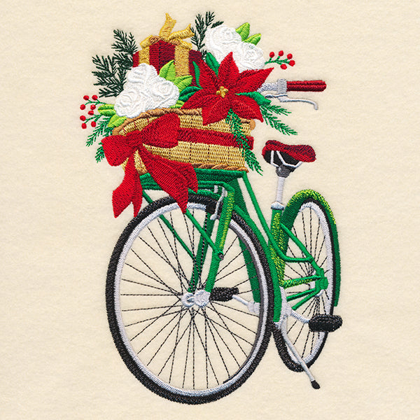 Christmas Bouquet Bicycle