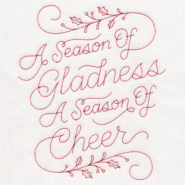 A Season of Gladness, A Season of Cheer