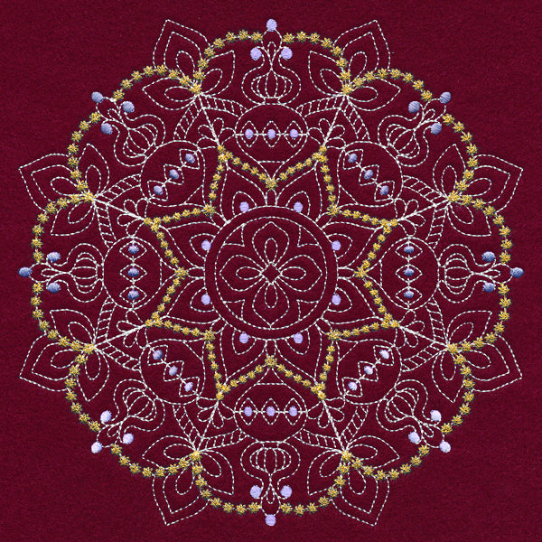 Merry Mandala - Ornament