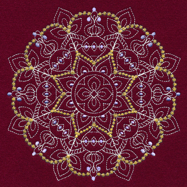 Merry Mandala - Ornament