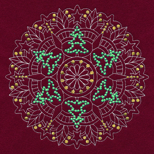 Merry Mandala - Christmas Tree