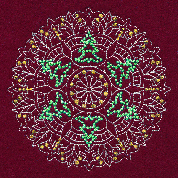 Merry Mandala - Christmas Tree