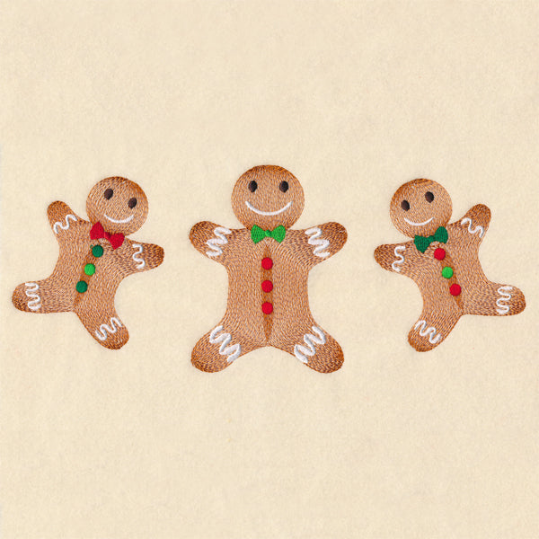 Christmas Gingerbread Trio
