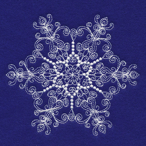 Yuletide Melody Snowflake
