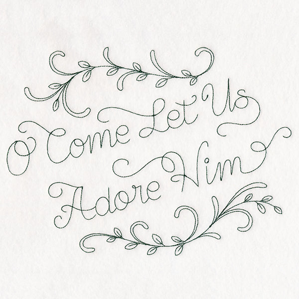 O Come Let Us Adore Him
