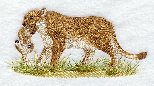 Lioness & Cub