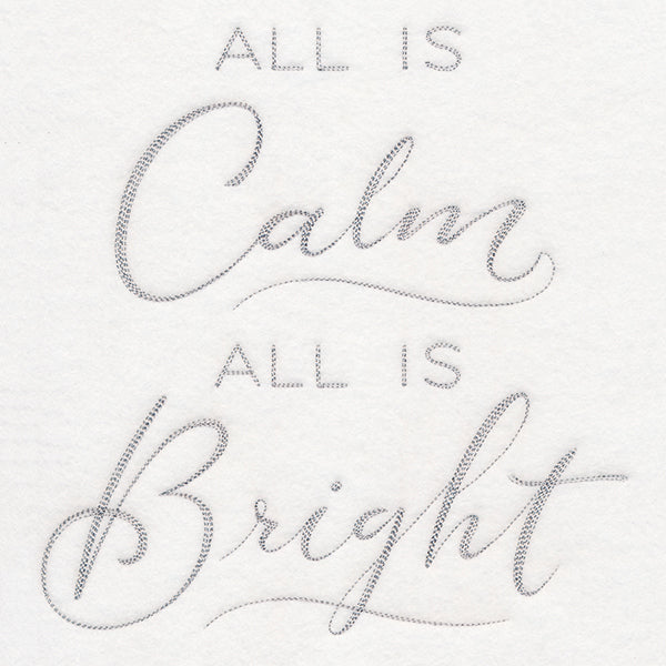 All is Calm, All is Bright