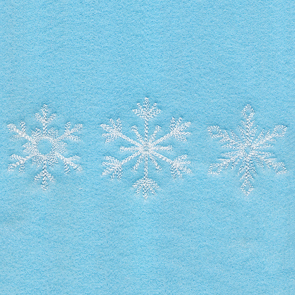 Festive Flurry Snowflakes Trio