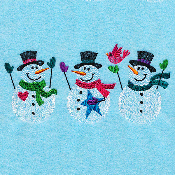 Holly Jolly Snowman Trio