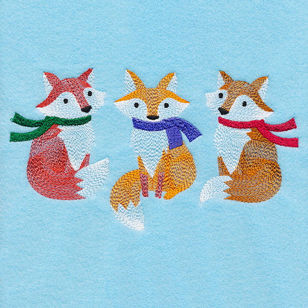 Wintertide Fox Trio