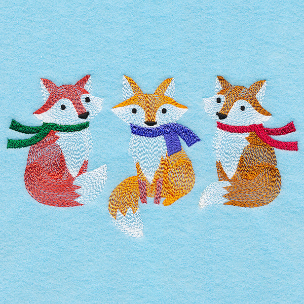 Wintertide Fox Trio