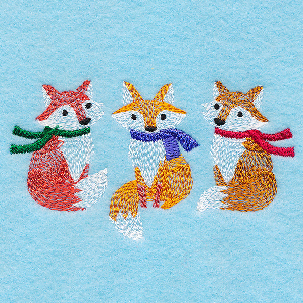 Wintertide Fox Trio