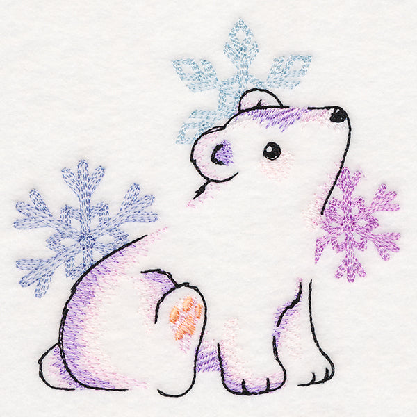 Soft Winter Polar Bear