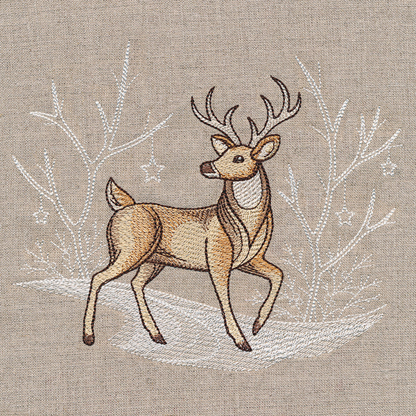 Winter Storybook Animals - Deer