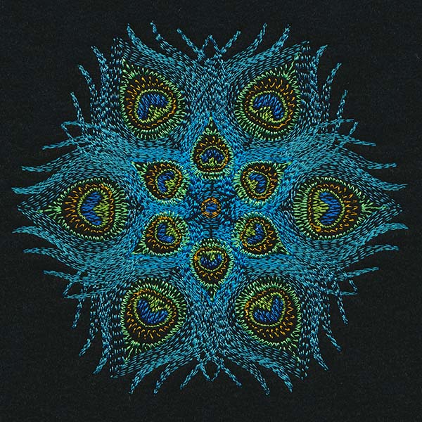 Kaleidoscope - Peacock Feathers