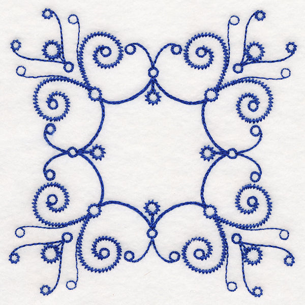 Botanical Blues - Fractal Flowers