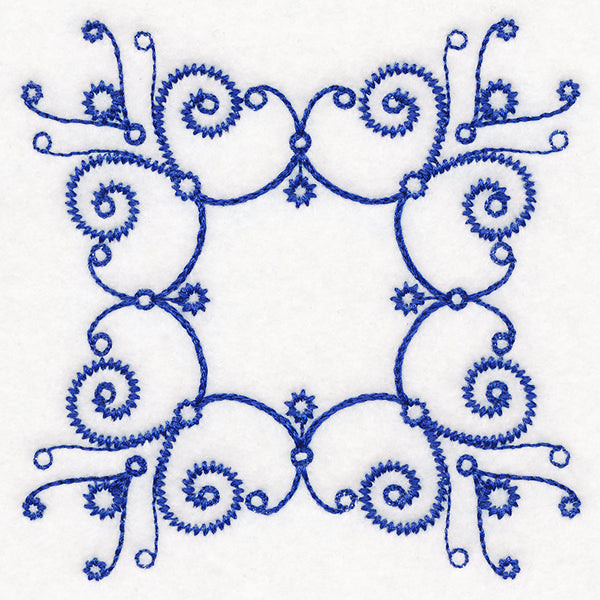 Botanical Blues - Fractal Flowers