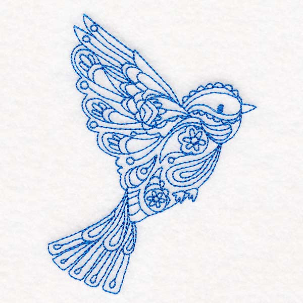 Paisley Animals - Bluebird