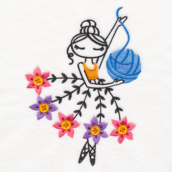 Knitting Ballerina