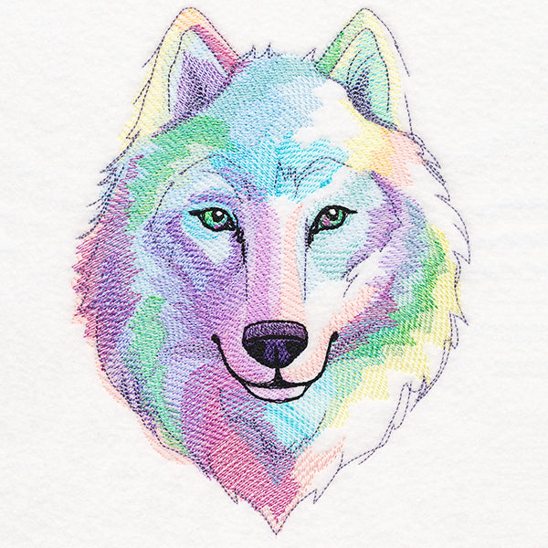 Rainbow Wolf