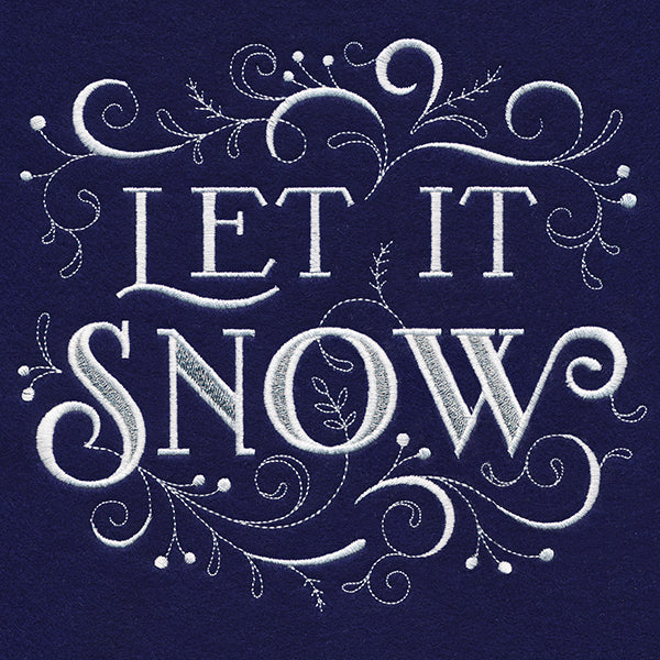 Winter Filigree - Let It Snow