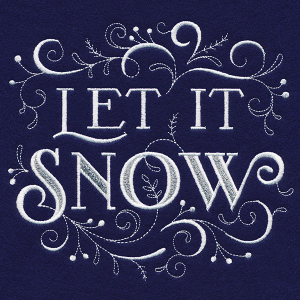 Winter Filigree - Let It Snow