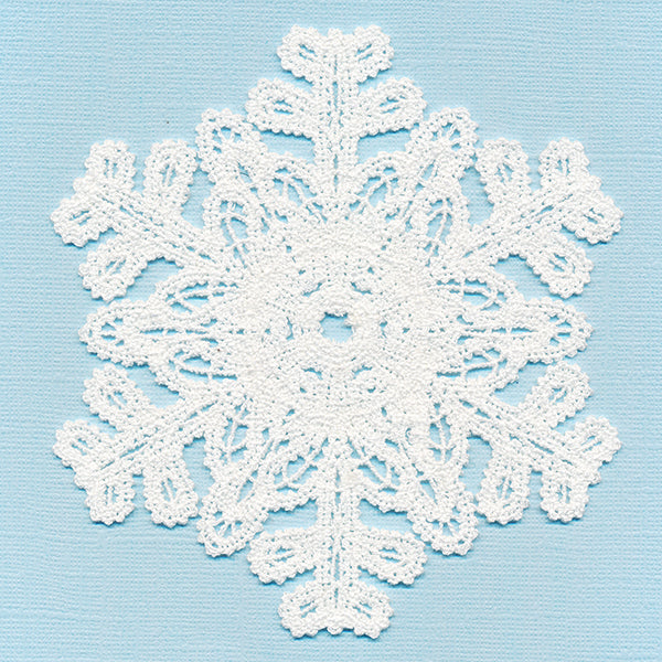 Cherished Snowflake Doily (Battenburg Lace)