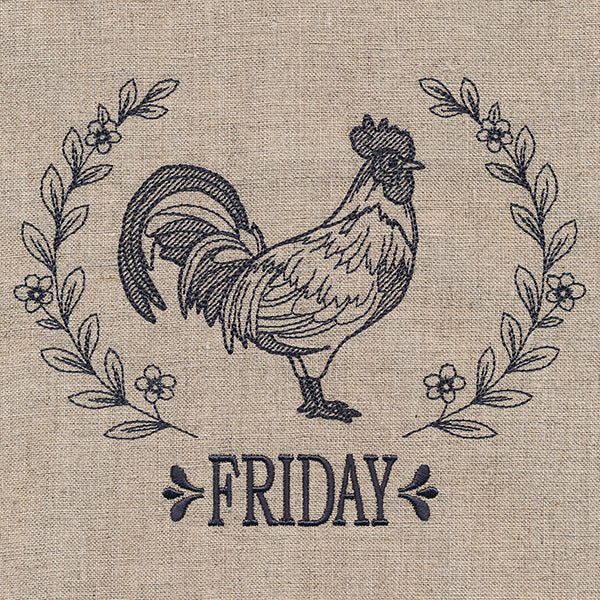 Farmhouse Rooster on Friday