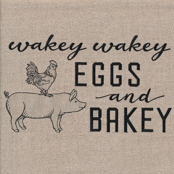 Wakey Wakey Eggs and Bakey